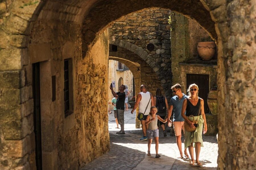 From Barcelona: Girona and Costa Brava Day Tour - Pals medieval village: fortress origins and slow wandering