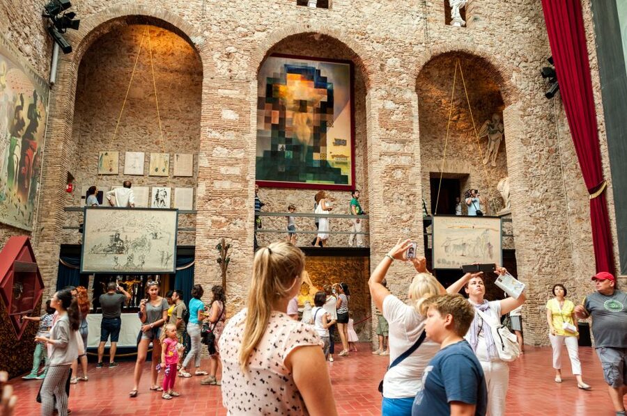 From Barcelona: Girona Guided Tour & Dalí Museum in Figueres - Girona walking tour: Cathedral, Jewish Quarter, Onyar River, and ancient walls