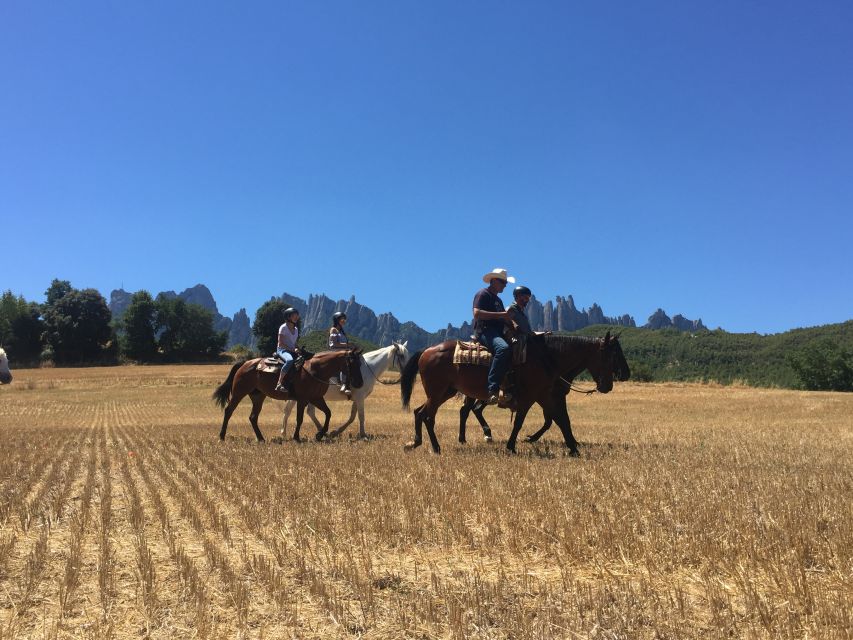 From Barcelona: Horseback Tour in Montserrat National Park - Market time at Montserrat: 45 minutes for regional snacks and souvenirs
