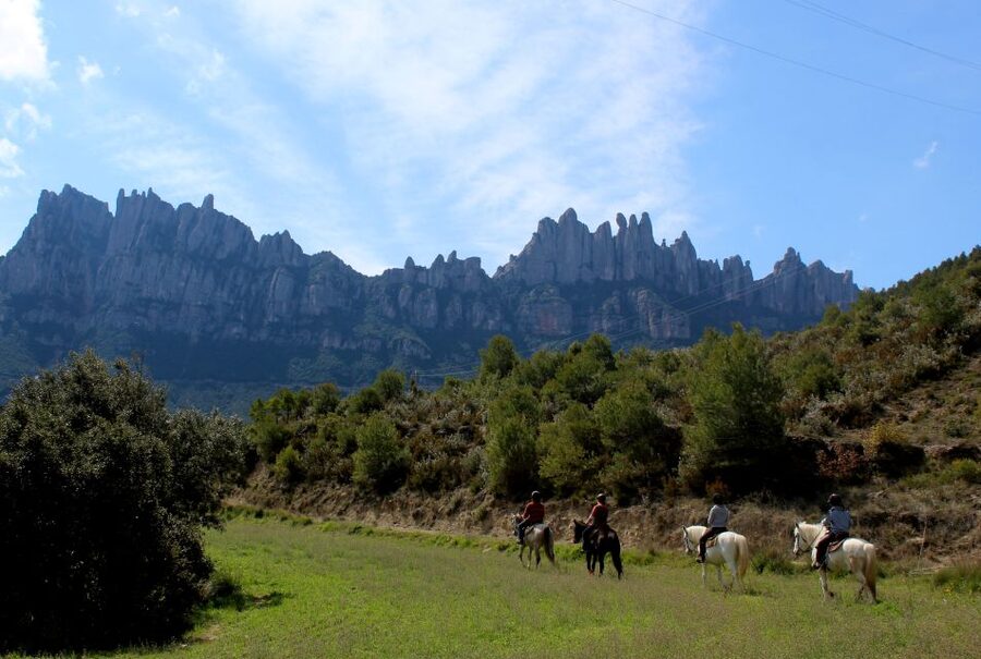 From Barcelona: Horseback Tour in Montserrat National Park - Horseback riding through Montserrat National Park: what the ride really feels like
