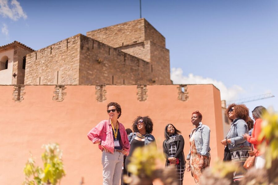From Barcelona: Montserrat Half-Day Wine and Tapas Trip - The wine portion: 10th-century castle winery and a family vineyard tour