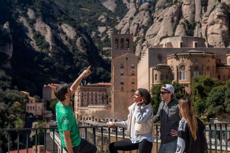 From Barcelona: Montserrat Walking and Horseback Riding Tour - Inside Montserrat Monastery, Black Madonna, cloisters, and mountain architecture