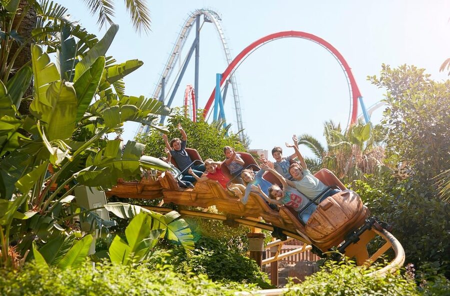 From Barcelona: PortAventura Theme Park Ticket & Transfer - PortAventura From Barcelona, Built for a Full-Intensity Day
