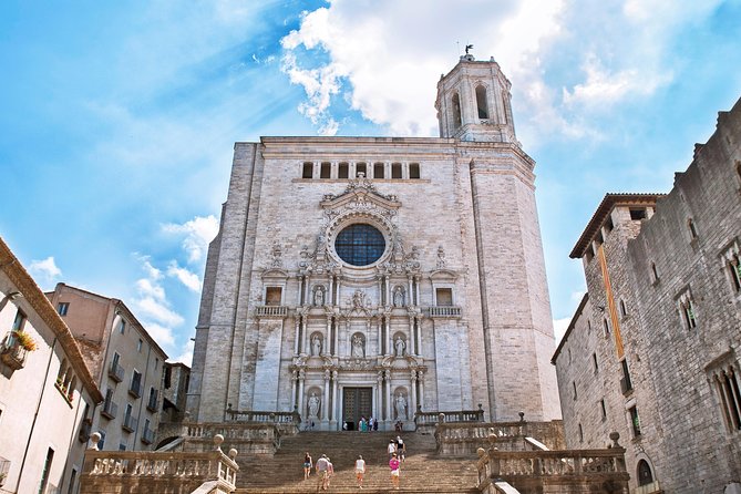 From Barcelona: Private Girona and Figueres with Dali Museum Tour - Girona Cathedral, Roman to Baroque layers, and that huge nave