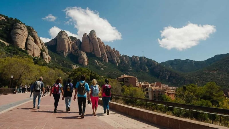 From Barcelona: Private Montserrat Guided Tour - The drive up Montserrat, scenic photo stops and real rock formations