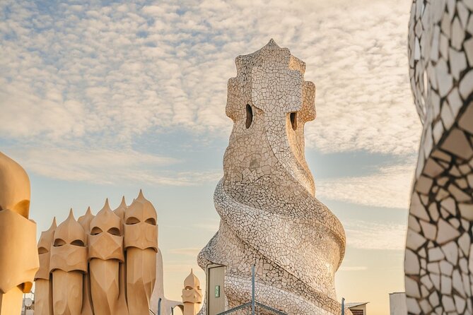 Gaudi Guided Tour: Casa Batllo, La Pedrera & Casa Vicens - La Pedrera (Casa Milà): The roof is the payoff