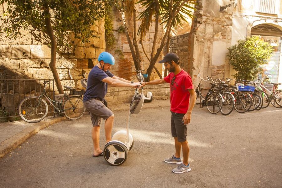 Gaudi's Barcelona 2-Hour Segway Tour with a Live Guide - Starting at Carrer del Correu Vell and easing into the Barrio Gòtic