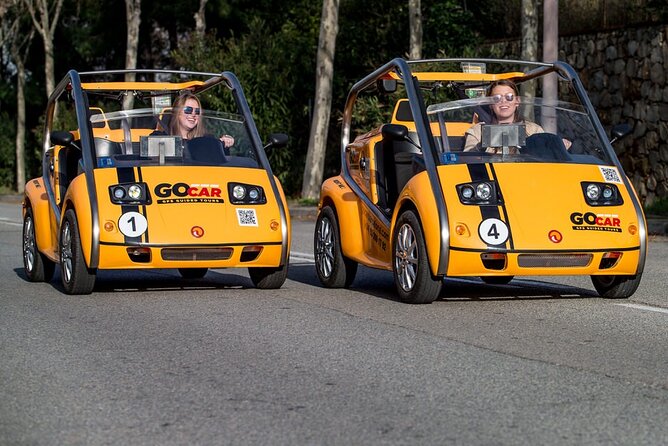 GoCar Beach & Shopping - Poble Nou, Poblenou Cemetery, Glories Tower, and Ciutadella Park
