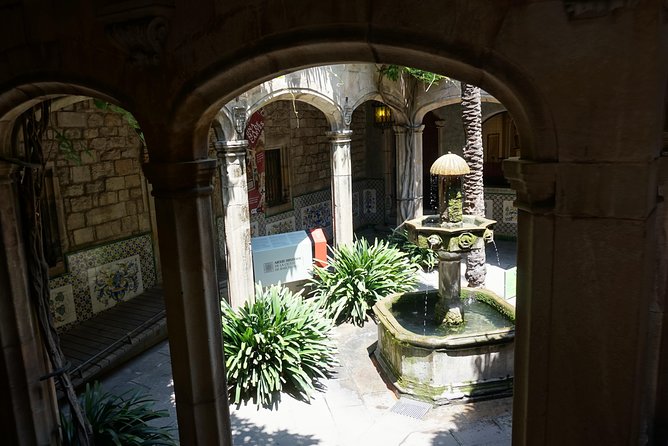 Gothic Quarter Insights & Tapas Experience - Casa de lArdiaca: church hierarchy turned courtyard and terrace