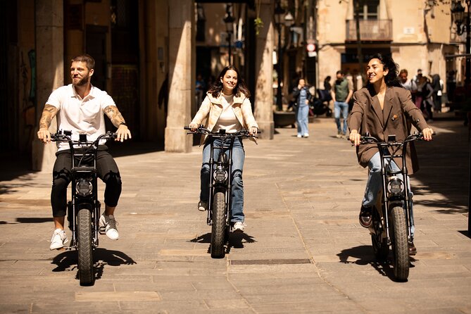 Guided Electric Fatbike Tour in Barcelona - The in-between cycling stops: how the route stays fun