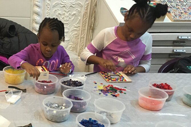 Guided Gaudí Mosaic Workshop for Children in Barcelona 1 Hours - Choose your creation and color palette, not just a random template