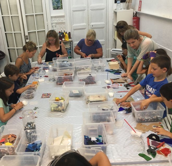 Guided Gaudí’s Trencadís Mosaic Workshop in Barcelona - What Trencadís teaches you in this Barcelona mosaic workshop