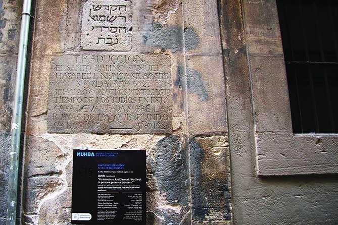 Jewish Quarter of Barcelona Private Tour with Hotel Pick-up - Sinagoga Major de Barcelona: the key stop, with one important caveat