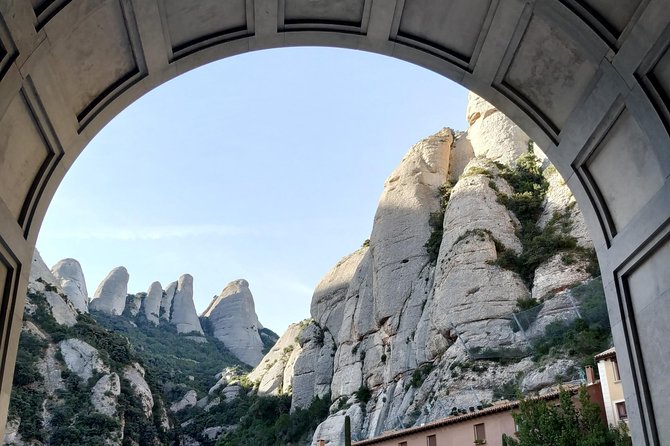 Montserrat Hiking Experience & Monastery Premium Small Group Tour - From Passeig de Gràcia to the mountains in a private eight-seater