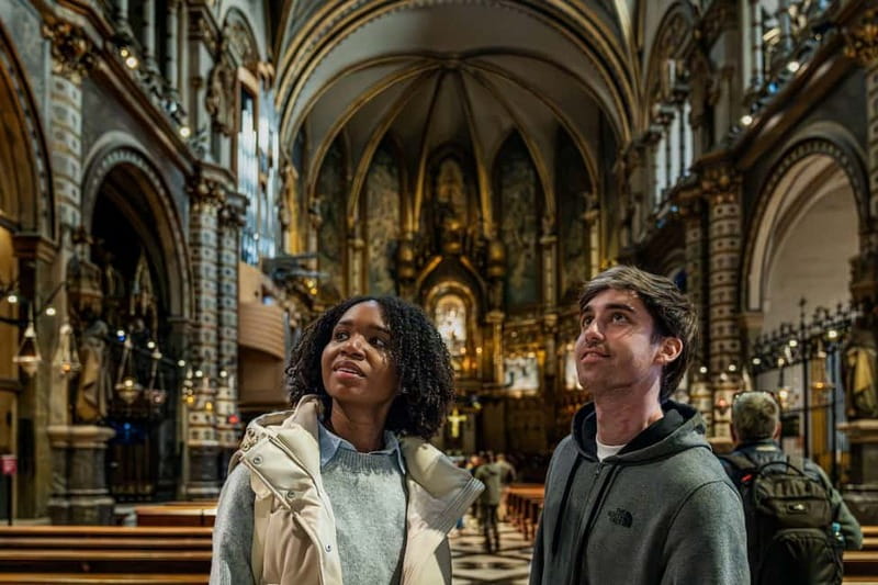 Montserrat Monastery & Hike from Barcelona — Max 8 Guests - Meeting point on Passeig de Gràcia, then a comfy van ride