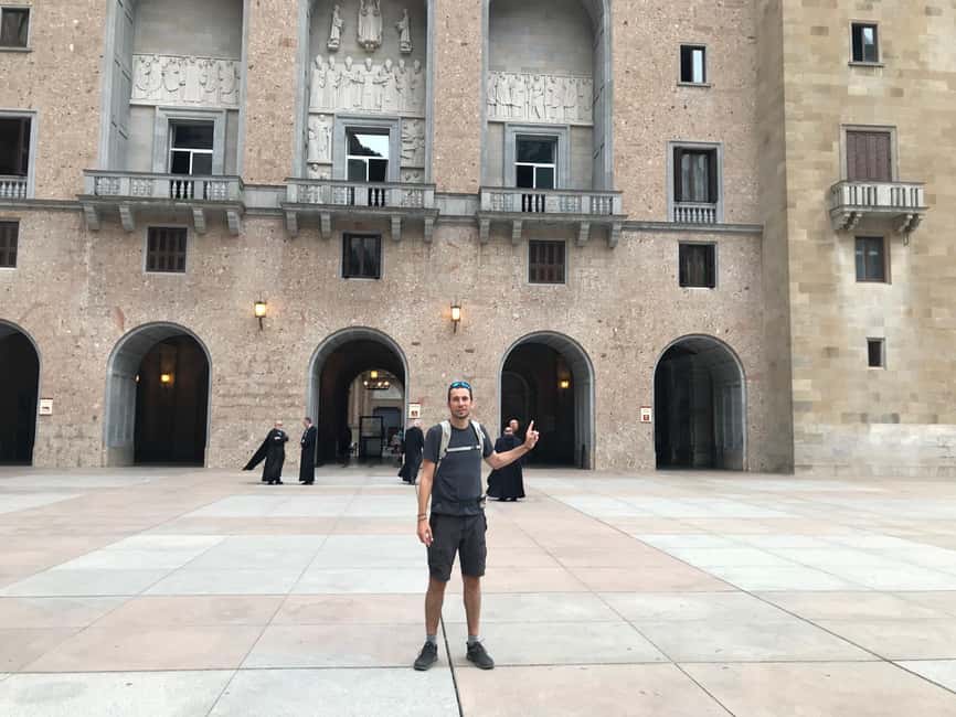 Montserrat: PRIVATE TOUR - Monastery, Cable Car & Soft Hike - The Benedictine Abbey: 11th-century space and the Black Madonna