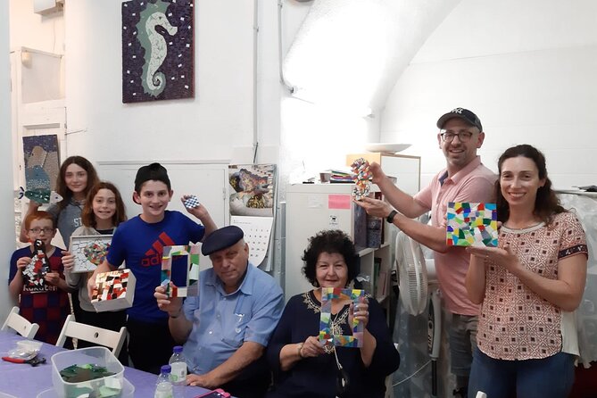 Offer: Be Gaudí mosaic class Barcelona for families (max 4 pax) - Choosing Your Mosaic Subject: Fish, Cat, Hearts, and More