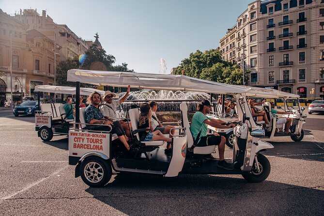 Official Tuk Tuk BCN l Barcelona 3 Hours City Tour - Quick highlights of the Tuk Tuk BCN route