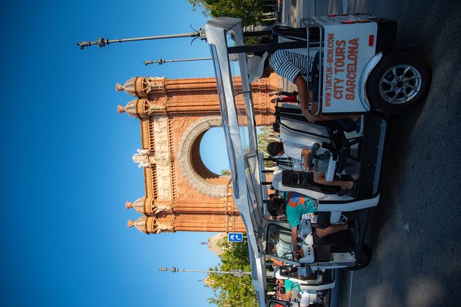 Official Tuk Tuk BCN l Barcelona 3 Hours City Tour - The Magic Fountain stop: iconic sights, short timing
