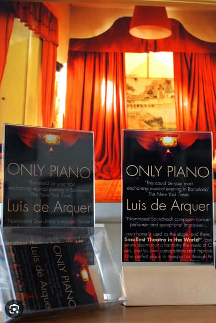 Only Chopín: Exquisite Piano evenings in Barcelona - Luis de Arquer’s format: live playing, improvisation, and hands-on storytelling