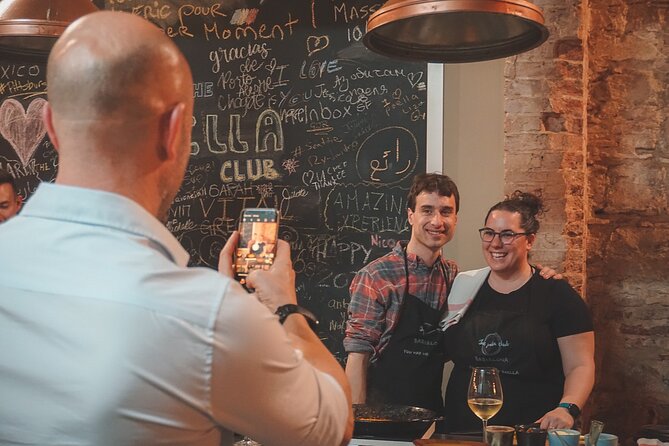 Paella Experience and Bottomless Wine in Barcelona - Learning Paella by Doing: Tools, Ingredients, and Real Direction