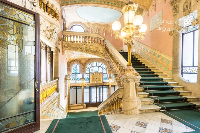 Palau de la Musica Catalana Admission Ticket with Audioguide - Inside the hall and Sala Millet: the architecture you will remember