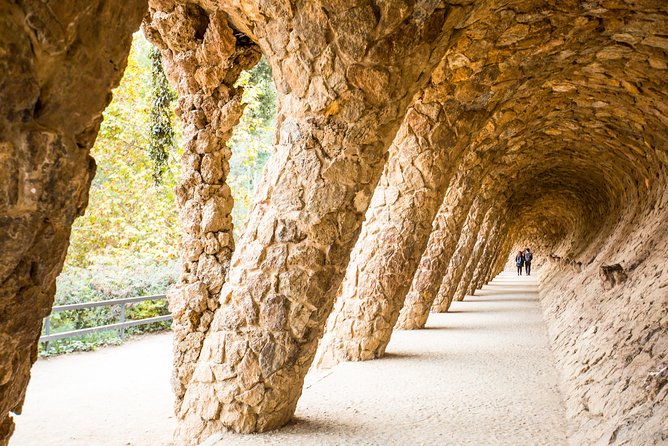 Park Guell Guided Tour with Skip the line Ticket - The lower court: 86 Doric columns and the tree-like effect