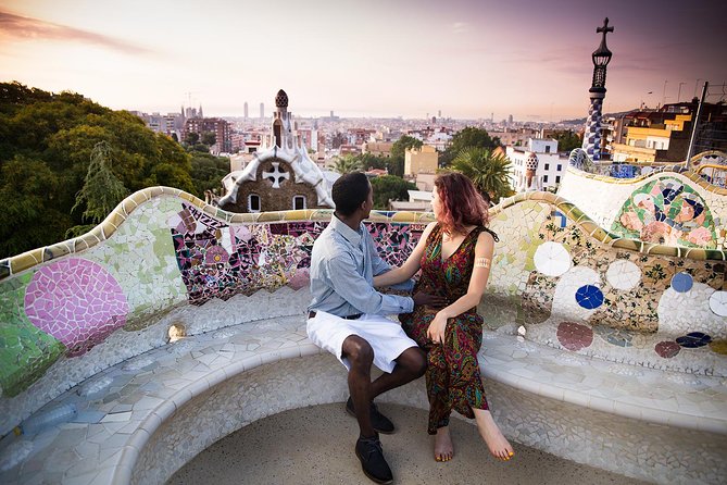 Park Guell Private Photoshoot with Skip the Line Ticket - What “private” really means here, even with a small group