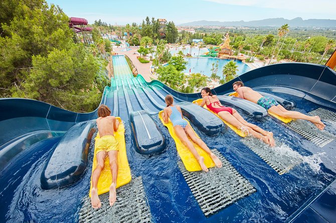 Portaventura Caribe Aquatic Park from Barcelona Full Day Trip - The adrenaline lineup: King Khajuna, Rapid Race, Barracudas, Tropical Cyclone