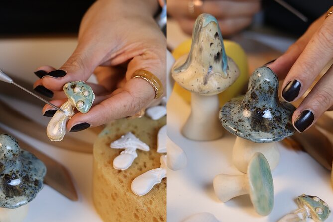 Pottery Workshop and Wine – Barcelona - What happens after you finish: drying, firing, glazing, then pick-up