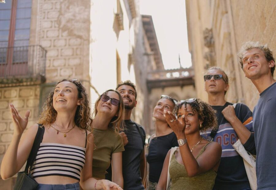 Private Barcelona Walk: Roman Roots & Gothic Quarter Gems - Bishop’s Bridge and Plaça Sant Felip Neri, where small spaces tell big stories