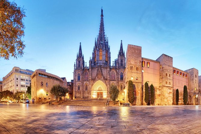 Private Barcelona Walking Tour with Flamenco Show & Tapas Dinner - A 6:30 pm route that strings Gothic streets to flamenco