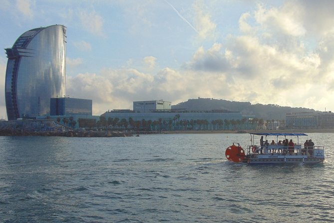 Private Boat rental - Pedal Cruises Barcelona - Cycle Boat - Drinks on Board: 1 Litre Per Person and the Real Value of the Deal