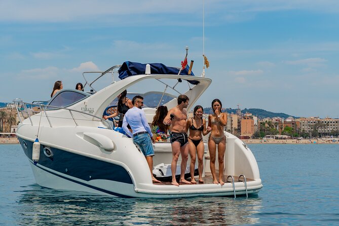 Private Gobbi Yacht Charter in Barcelona - Snacks and Drinks Without the Planning Headache