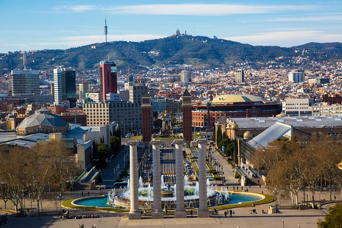 Private Montjuic Mountain Tour with Visit to Olympic Park and Plaza España - Montjuïc Castle: Views and Fortress History in About 45 Minutes