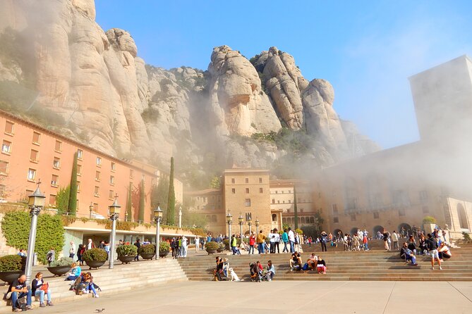 Private Montserrat with Lunch and Wine Tasting from Barcelona - The Rosary of Montserrat Walk Toward Santa Cova