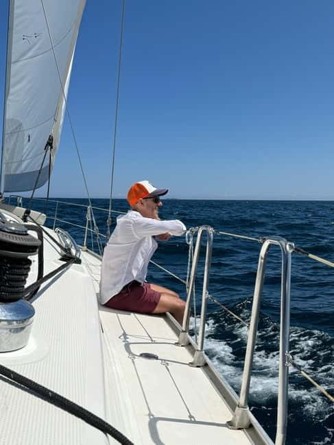 Private Sailboat Barcelona Luxury Boat + Aperitifs & Drinks - Port Olimpic check-in and the calm of the safety briefing