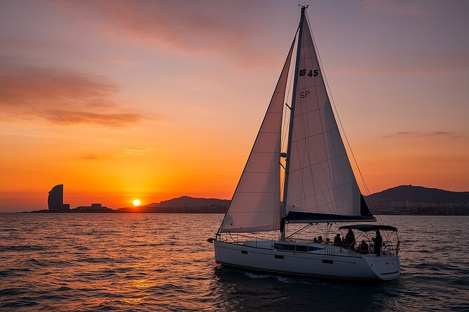 Private Sailboat Barcelona up to 11pax w/Premium Boat & Aperitifs - Group size and comfort: up to 11, and private only