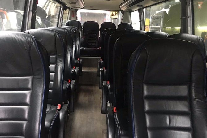 Private Transfer from Barcelona City to the Airport for a group up to 15 people - Mercedes-Benz Bus Comfort and the Kind of Driver Service You Want