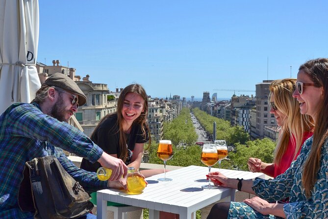 Private Ultimate Gaudi Legacy ebike Tour with Park Güell - Alaire Rooftop Bar: the included drink break you will actually remember