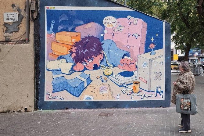 Raval Street Art and Graffiti Guided Tour in Barcelona - The city-center neighborhood phase: why the art keeps changing