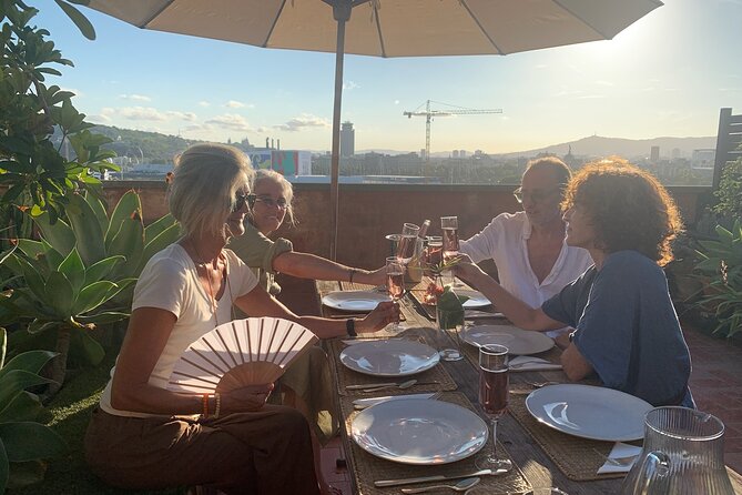 Rooftop Paella Seafood Cooking Class Experience in Barcelona - Gazpacho, sangria, and the Spanish classics part of the meal