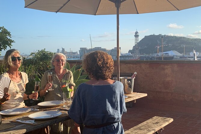 Rooftop Paella Seafood Cooking Class Experience in Barcelona - The paella lesson: how you learn to cook, not just watch