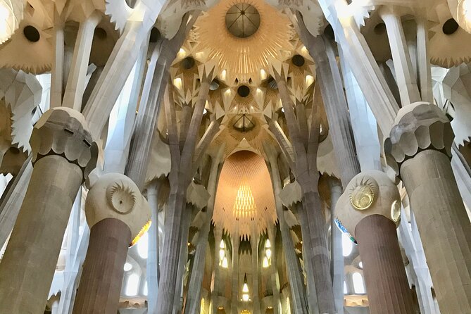 Sagrada Familia & La Pedrera Small Group Tour with Cava Tasting - Sagrada Família: Skip the Line, Then Learn the Symbols