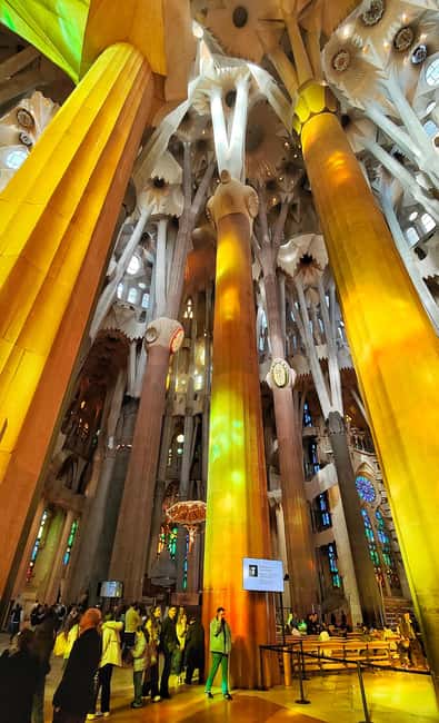 Sagrada Familia Private/Small Group Tour with an architect - The basement museum: models, photos, and drawings that clarify the magic