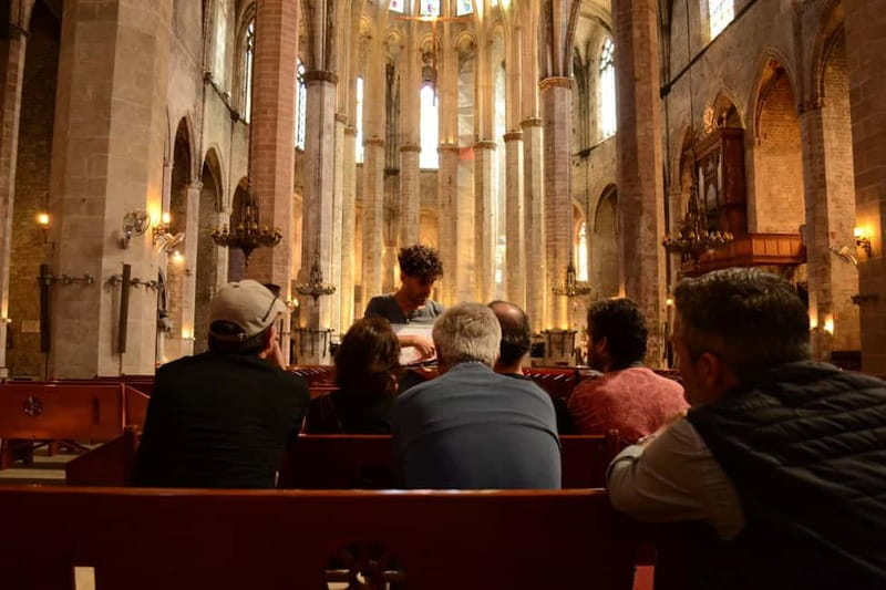 Santa María del Mar Tour with Terrace Access & Hofmann Sweet - Skip-the-line entry and the back entrance: how to avoid wasting your one hour