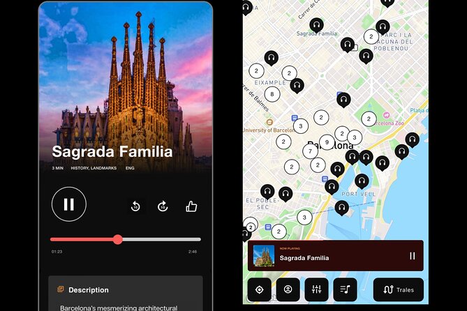Self-Guided Tours Barcelona: 150+ Captivating Audio Stories - Picking Your Route: Quick Stories or Thematic Walks