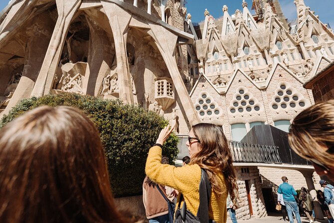 Skip the Line Sagrada Familia Guided Tour & Optional Cava Upgrade - Entering via the Nativity Façade, the only one finished in Gaudí’s lifetime