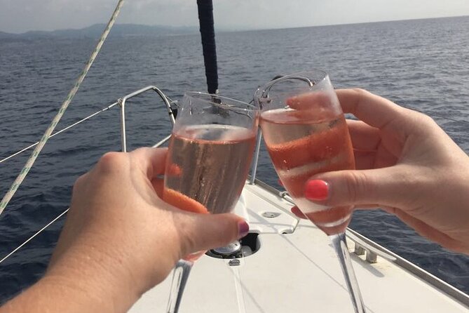 Sunset Sailboat Tour along the Coast with Open Bar - Montjuic from the sea: the skyline viewpoint that feels different