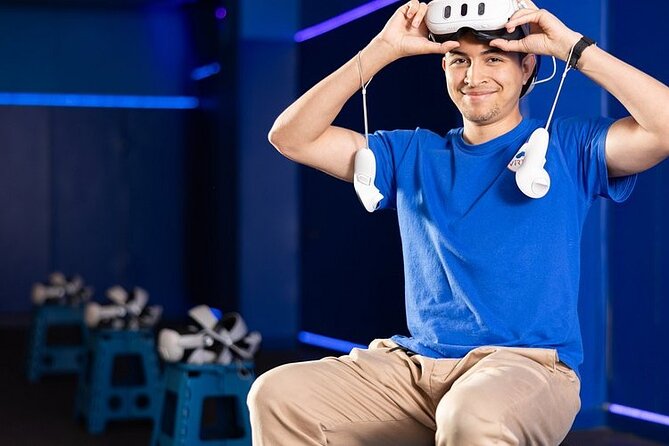 The VR Experience Barcelona - The simple flow inside: choose, get briefed, then play